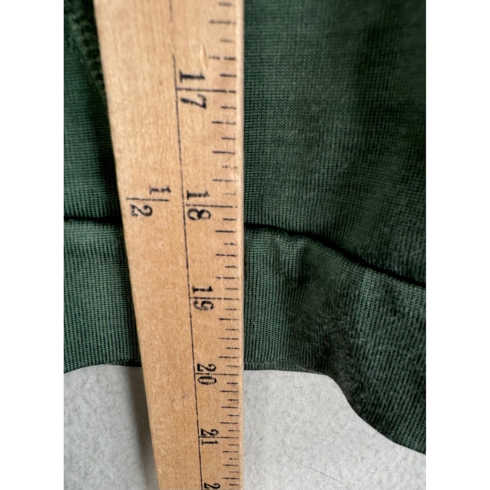 Abercrombie Fitch Green Oversized Quarter Zip Pullover Sweatshirt Size L‎ - Picture 6 of 8